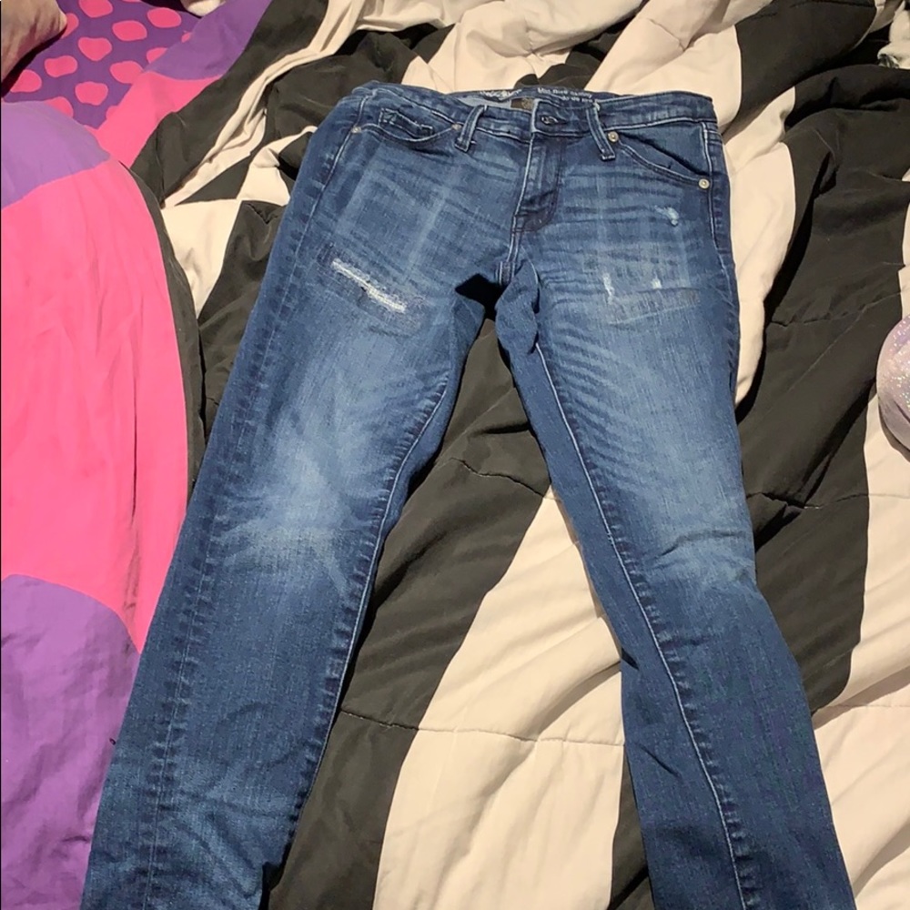 Mid Rise Skinny Jeans